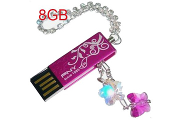 PNY Crystal Love USB Flash Drive