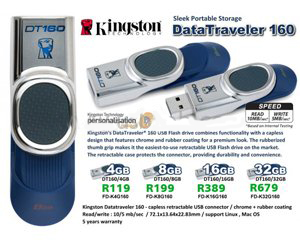 Kingston DataTraveler 160 USB Flash Drive
