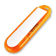 Plastic USB Flash Drive