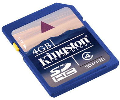 Kingston SD HC Card