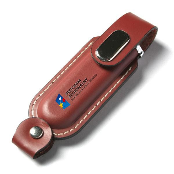 Customized LOGO Leather usb flash drive